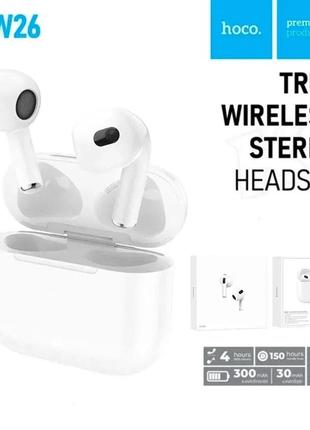Наушники hoco ew26 5.3 беспроводные гарнитура бездротові навушники airpods 3 pro 2 airdots buds