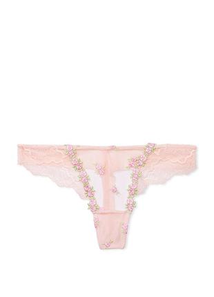 Кружевные трусики victoria's secret виктория сикрет оригинал