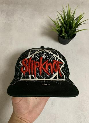 Кепка чоловіча бейсболка slipknot big logo оригинал