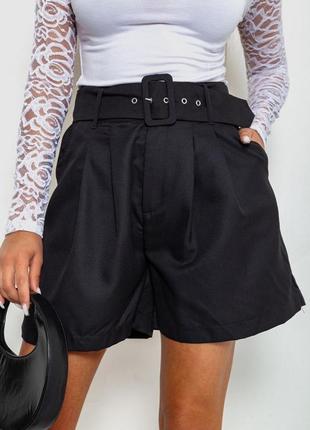 Шорти жіночі, колір чорний, 244r290
