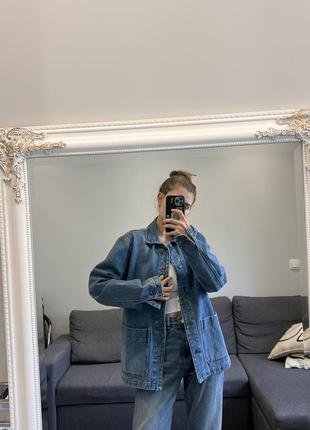 Джинсова куртка maison labiche