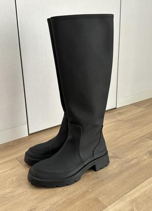 Сапоги резиновые zara 39