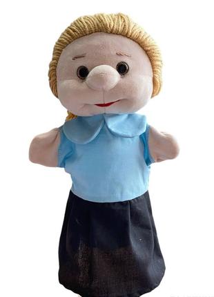 М'яка іграшка-рукавичка мама різнокольоровий 33 см м150