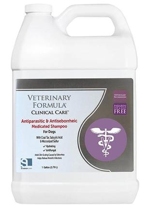 Veterinary formula антипаразитарний і антисеборейний шампунь для собак