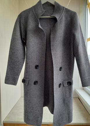 Кардиган із щільного в’язаного полотна