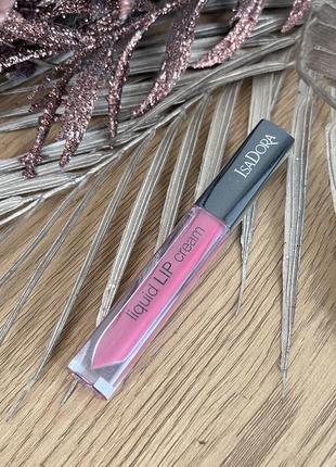 Оригинальник isadora liquid lip cream кремовая жидкая помада оригинал лежачая помада 08 raspberry