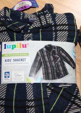 Куртка сорочка lupilu 86-92р і 110-116 ріст