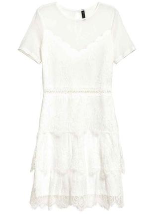 Платье белое