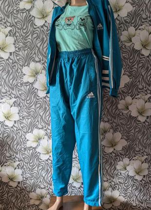 Спортивний костюм adidas бірюзовий