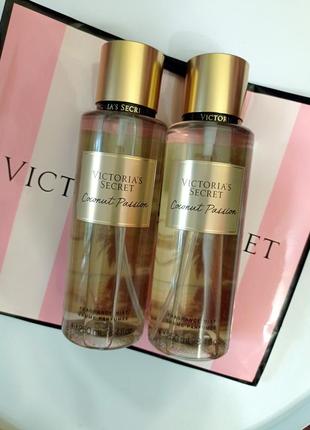 Coconut passion - парфюмированный спрей (мист) для тела victoria’s secret, 250 мл