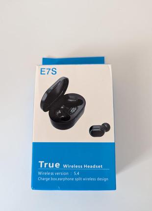 True wireless headset e7s sale