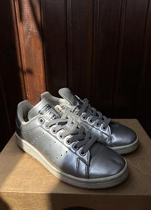 Кроссовки adidas stan smith silver