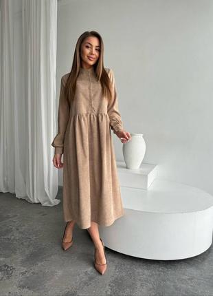 Сукня з вельвет