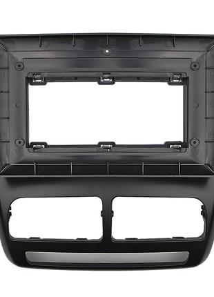 Перехідна рамка lesko 10,1" fiat doblo (263) 2010-2015 opel combo tour (d) 2011-2018 (7444)