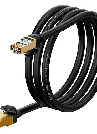 Патч-корд baseus 1,5 метра сat7 10gb ethernet  rj45 интернет кабель wkjs010201