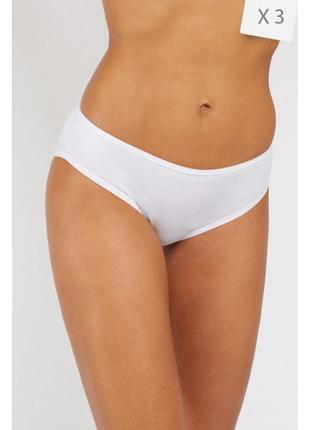 Труси-сліпи slip mini 3p білий жін m