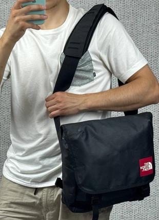 Сумка мессенджер tnf the north face messenger bag через плече рюкзак