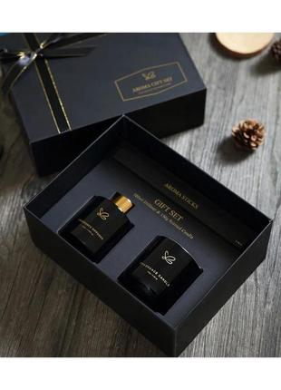 Подарунковий арома набір  (дифузор та арома свічка ) "aroma gift set"