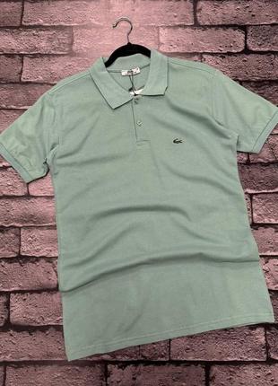 Мужское поло lacoste