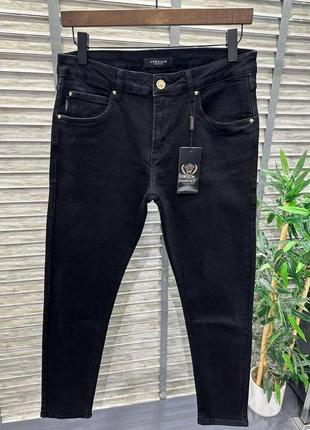 Джинсы мужские versace jeans couture черные