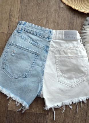 Мом шорти bershka з дуже високою посадкою