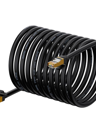 Патч-корд baseus 30м сат.7 10gigabit ethernet rj45 інтернет кабель wkjs011001