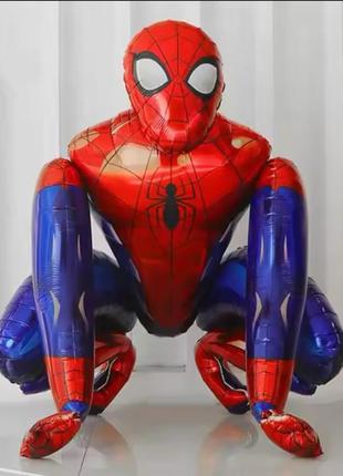Надувна кулька — павук/фольгієва кулька — людина-павук/