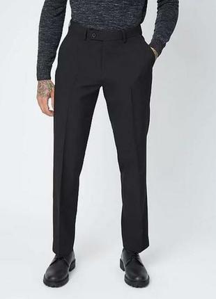 Акція 🎁 нові стильні брюки штани george regular fit чорного кольору zara h&m