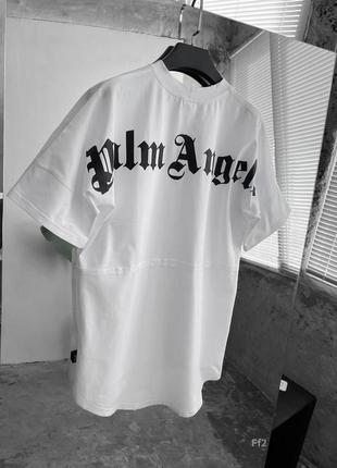 Футболка оверсайз с принтом palm angels