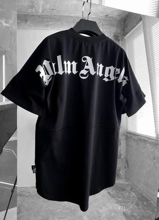 Футболка оверсайз с принтом palm angels