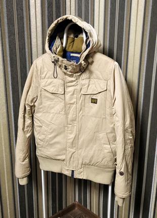 Мужская куртка бомбер g-star raw mfd field hooded bomber3 фото