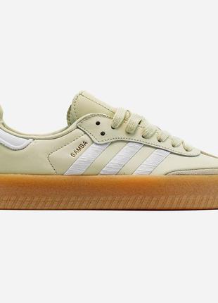 Adidas samba wonder white silver metallic