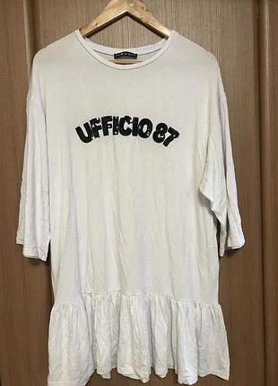 Платье оверсайс ufficiottantasette