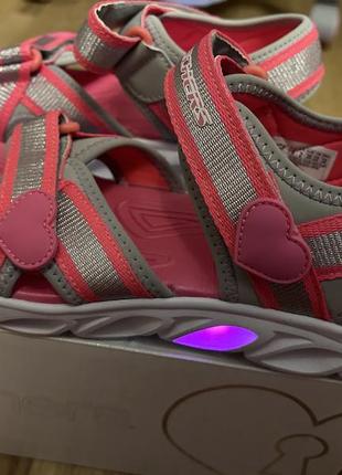 Сандалії skechers для дівчинки