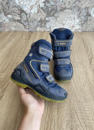Зимові lowa gore-tex чобітки чоботи черевики ботинки