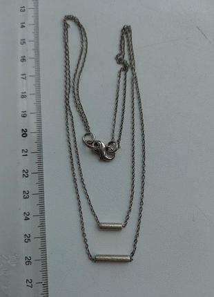 Серебрянное колье