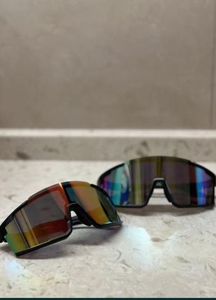 Спорт фотохромные вело очки в 3х цветах