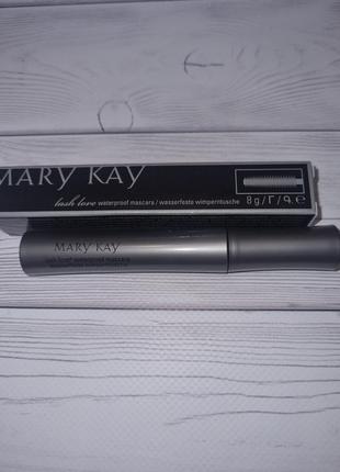 Водостойкая тушь для ресниц mary kay/мери кей