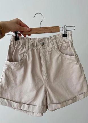 Розпродаж‼️базові бежеві шорти h&m