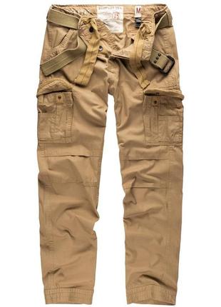 Штани чоловічі surplus premium trousers slimmy beige