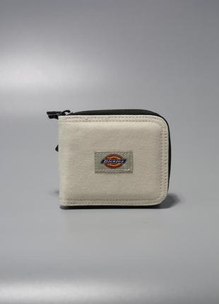 Кошелек dickies мужской / женский черный / бежевый4 фото