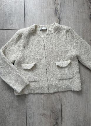 Кадиган кофта zara 4