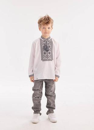 Вышиванка для мальчика рост 92-152