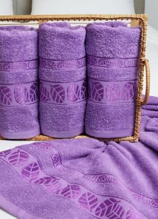 Полотенца лицевые и банные