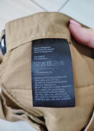 Стильные шорты h&amp;m лен коттон 4
