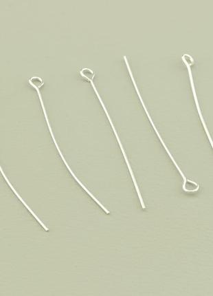 Піни пара срібло (925) 35x2 мм.