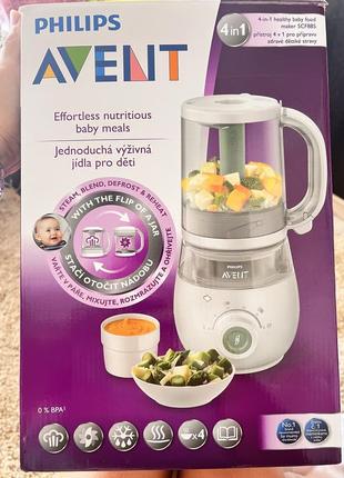 Пароварка-блендер philips avent  4в1
