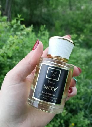 Жіноча парфумована вода unice musk rose, 50 мл