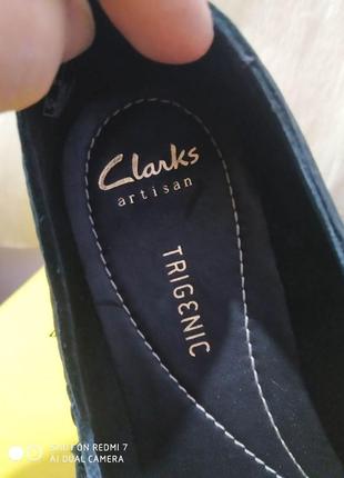 Кожаные туфли кроссовки clarks artisan trigenic6 фото