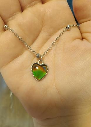 Подвеска меняет цвет